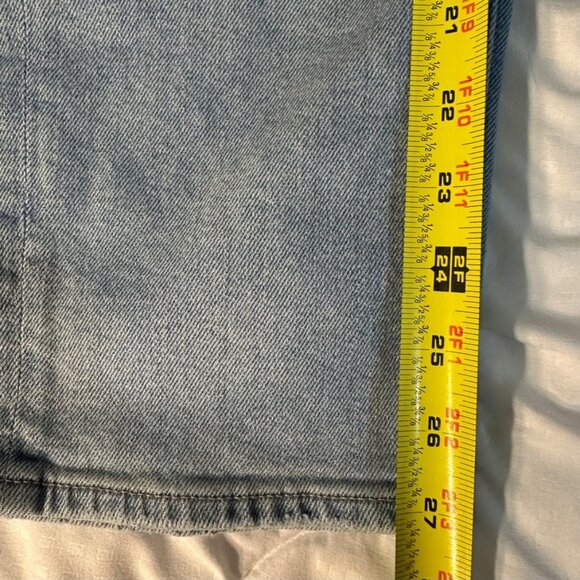 American Eagle Jeans Size 6 Regular Inseam 27 inches Mom Straight Stretch - Picture 7 of 13